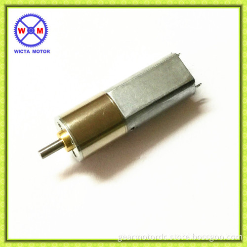Small price and size metal 3v 6v mini gear motors dc for electrical cleaner brush